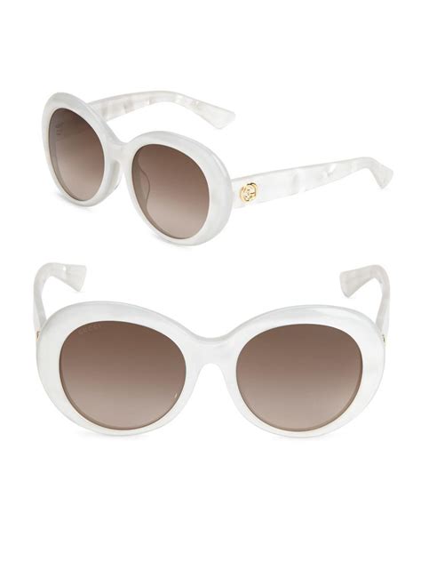 gucci 54mm oval sunglasses|Gucci unisex fashion 54mm sunglasses.